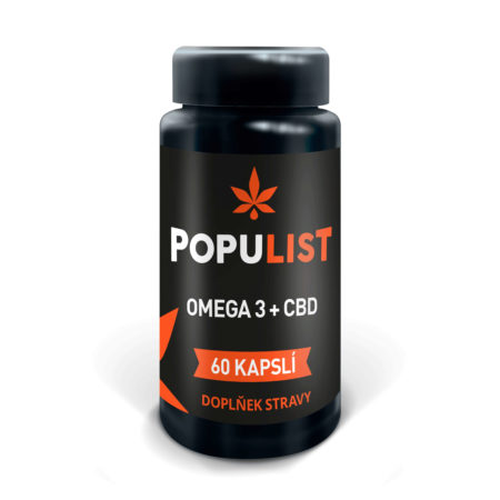 Popolist CBD capsules 20mg broad spectrum 60ks